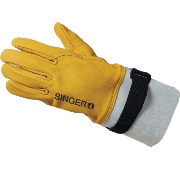 Sur-Gants électricien à languette auto-agrippante - Singer