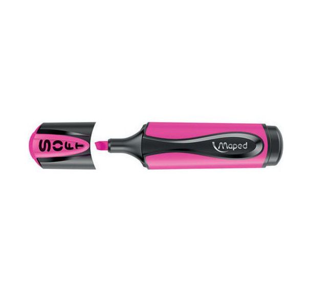 Surligneur FLUO''PEPS Ultra doux, pointe flexible