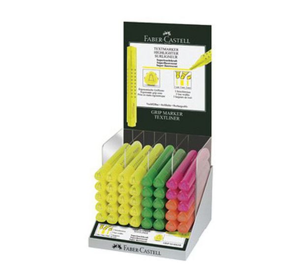 Surligneur TEXTLINER GRIP, dans un présentoir