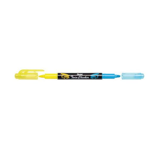 Surligneur TWIN CHECKER 2 pointes