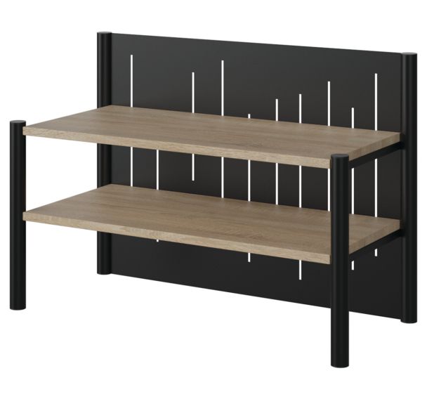 Surmeuble de buffet Malibu 2 portes fond tôle - Manutan Expert