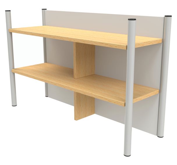 Surmeuble pour buffet 2 portes
