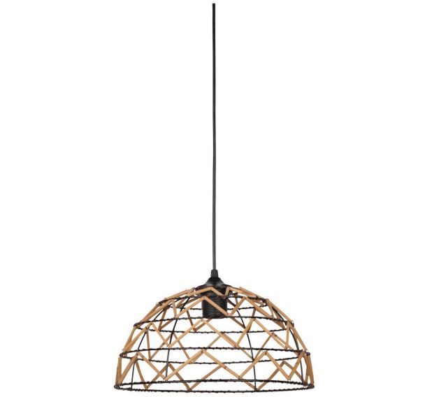 Suspension Wokabi forme dôme Ø31 en métal / plastique