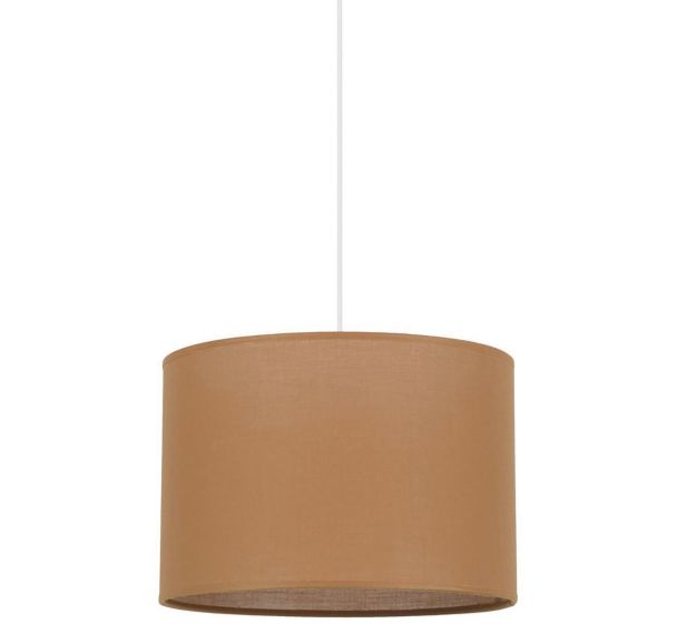 Suspension cylindre en coton uni Corep