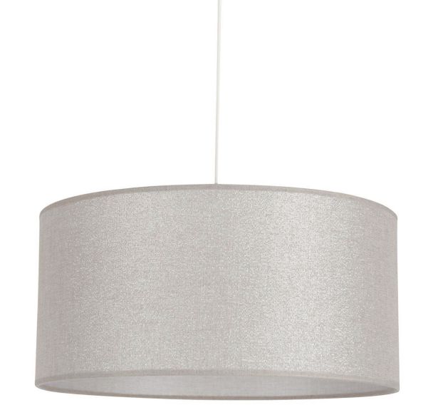 Suspension cylindre fil lurex Ø38 shine paillettes