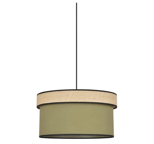 Suspension forme cylindre bi-matière bi-matière en coton Corep