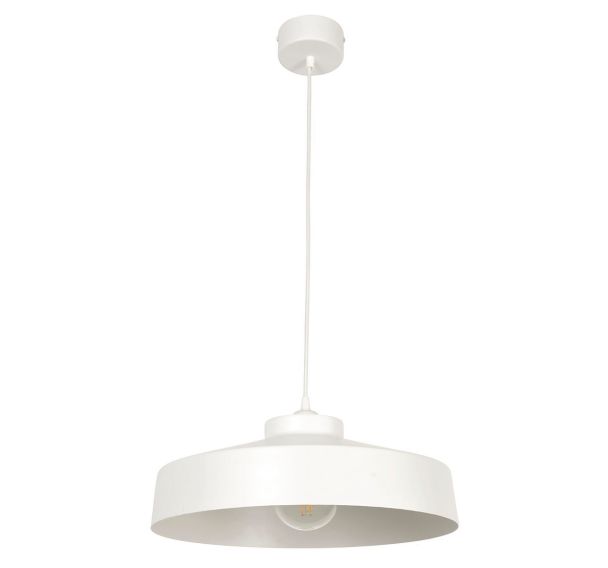 Suspension forme industrielle en métal peint Corep