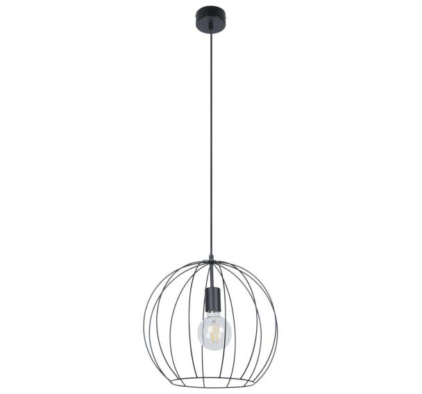 Suspension métal OWEN Ø38 cm noir mat Corep