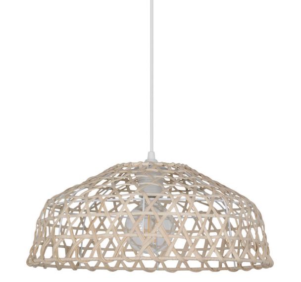 Suspension rotin BENDOR Ø38 cm naturel Corep