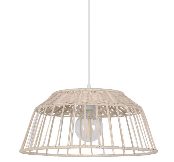 Suspension rotin CASSIS Ø38 cm naturel Corep