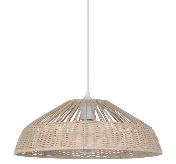 Suspension rotin CIOTAT Ø38 cm naturel Corep