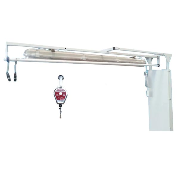 pack Suspente fer et bras sur rail pour table à repasser-Ariane