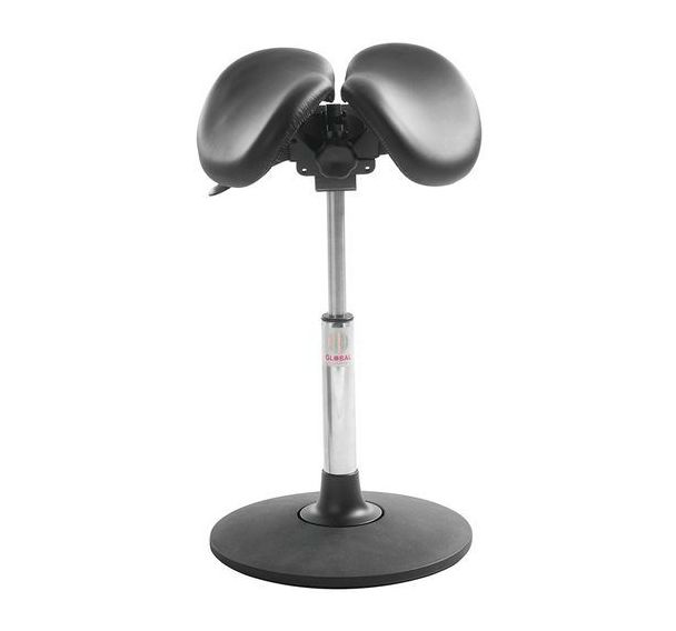 Sway Assise Selle Selle Echo En Deux Parties Cuir Noir