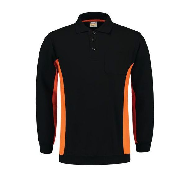 Sweat Col Polo Bicolor Poche Poitrine - TRICORP WORKWEAR