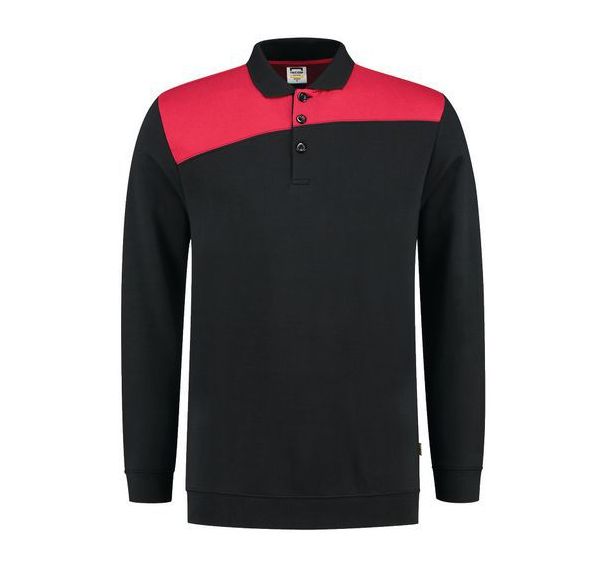 Sweat Col polo Bicolore Coutures - TRICORP WORKWEAR