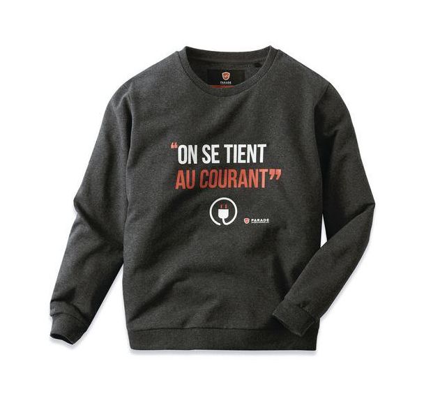 Sweat à message homme Vsweat - Parade