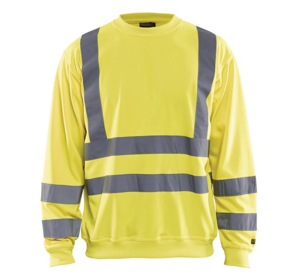 Sweat haute visibilité jaune fluorescent