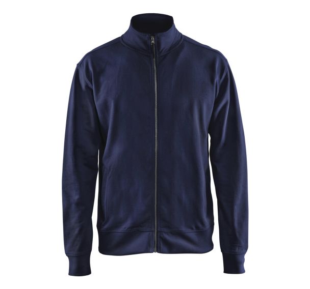 Sweat zippé marine