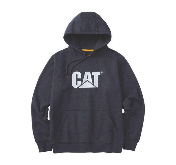 Sweatshirt à capuche marine Trademark W10646 - Caterpillar