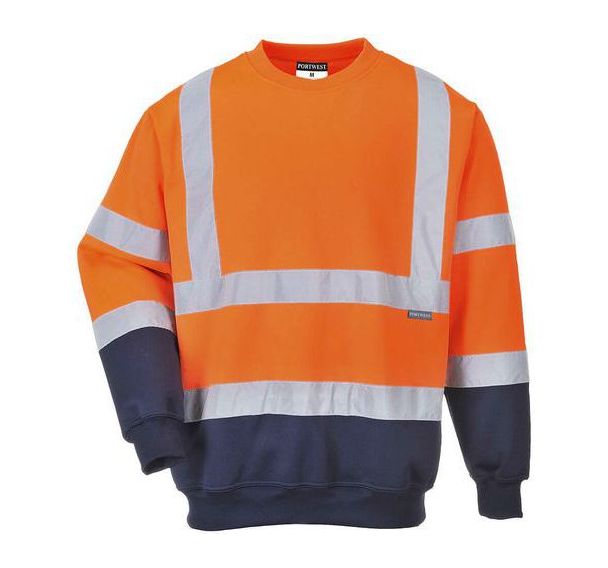 Sweatshirt haute-visibilité bicolore B306 - Portwest