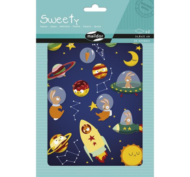 Sweety, Sach 2 pl 14,8x21cm, Espace