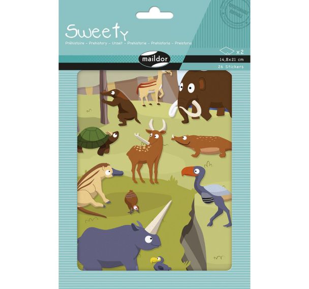 Sweety, Sach 2 pl 14,8x21cm, Préhistoire