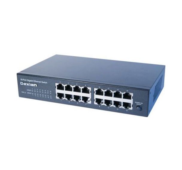 Switch 16 ports Gigabit rackable 10'' et 19''