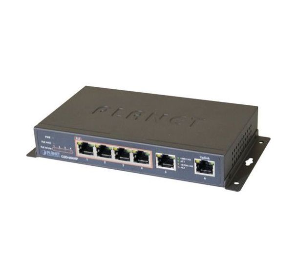 Switch 6P Gigabit dont 4 PoE+ 55W