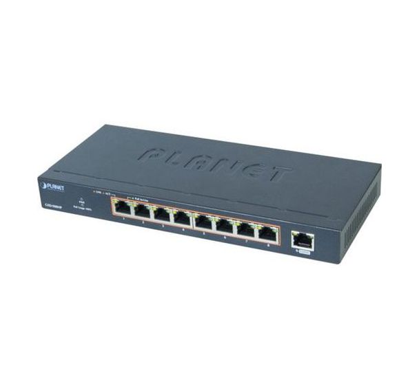 Switch 8p Gigabit PoE+ 120W et port NVR