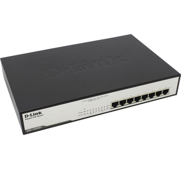 Switch D-Link DGS-1008MP 8-Port PoE 140W