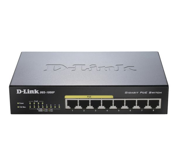 Switch D-Link série DGS-100xx port avec PoE