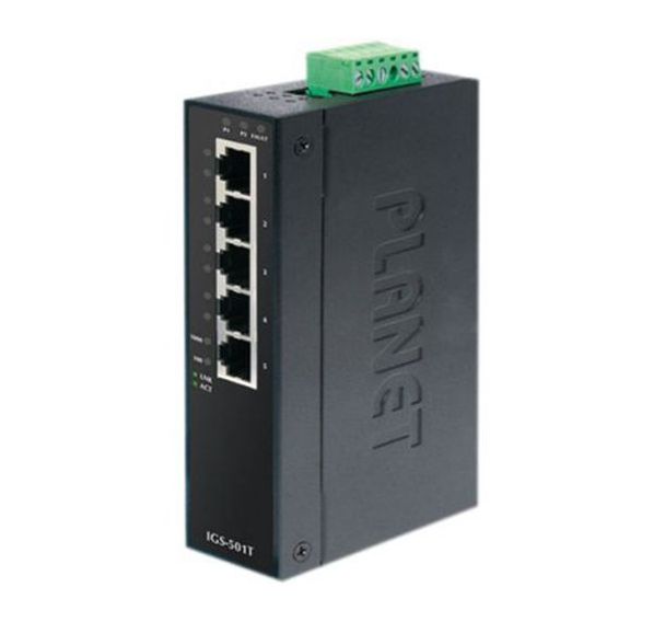 Switch Indust Gigabit -40/75° - 5 ports 10/100/1000