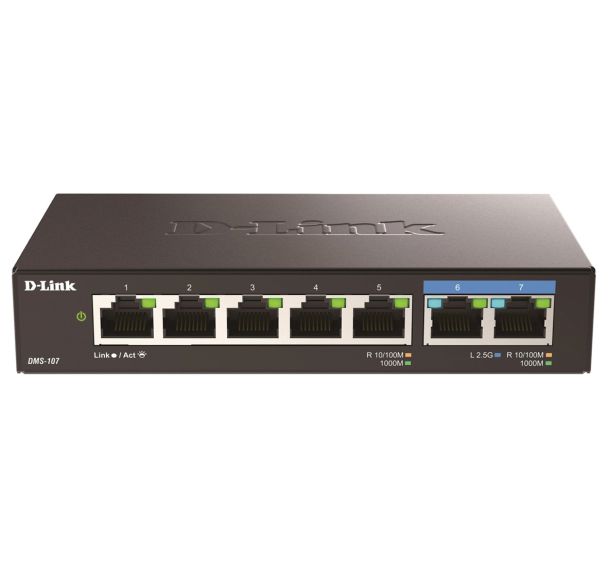 Switch non administrable DMS-107 - D-Link