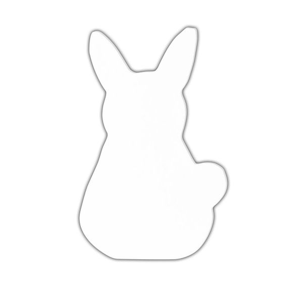 Symbole lapin 12cm (Lot de 10)
