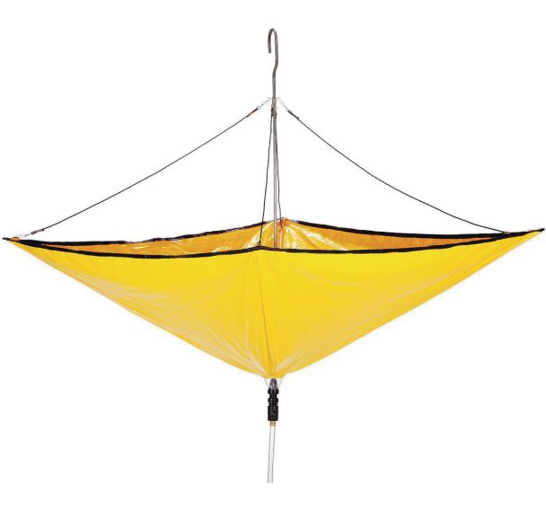 Système de déviation de fuites pour toits - En forme de parapluie