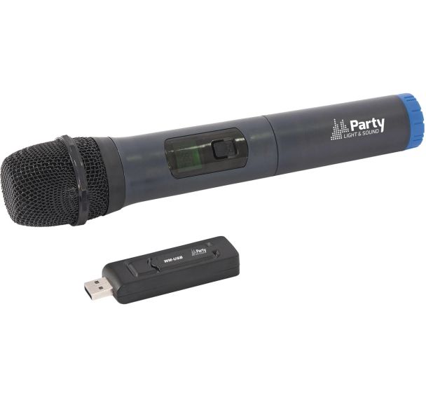 Système de microphone UHF via USB - Party Light & Sound