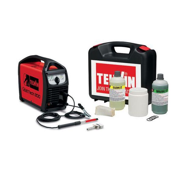 Système innovant pour le nettoyage des parties soudées en TIG et MIG