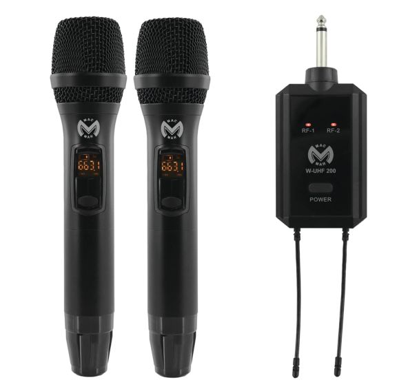 Système micro chant sans fil UHF 2000 M - Mac Mah