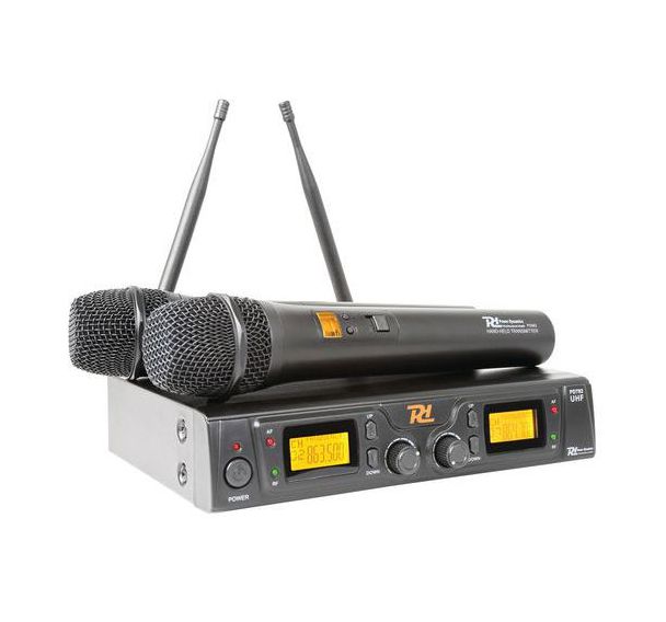 Système sans Fil UHF avec microphones 2x8 canaux - PD782