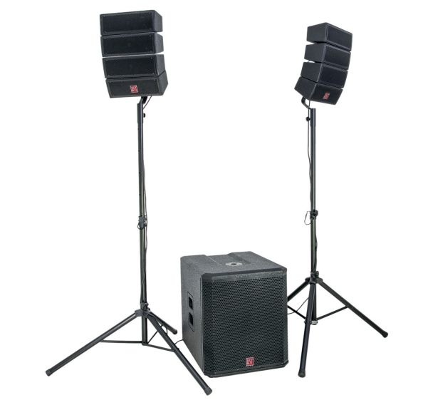 Système son actif HELIOS2.1 Line Array 8 satellites + 1 subwoofer - BST