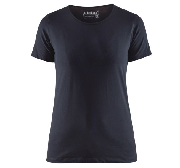 T-Shirt femme gris foncé, coupe ajustée