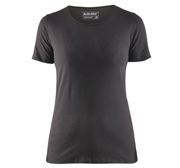 T-Shirt femme marine foncé, coupe ajustée