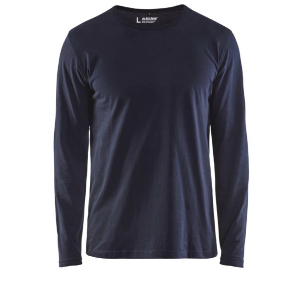 T-Shirt manches longues marine foncé