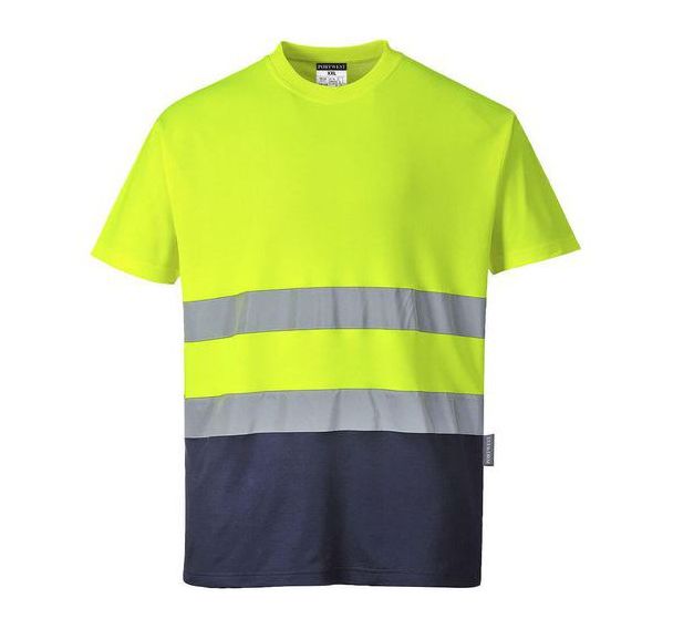 T-shirt bicolore à manches courtes S173 - Portwest
