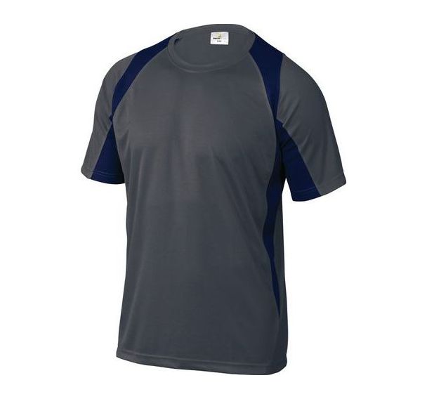 T-shirt de travail Bali - Gris/bleu marine