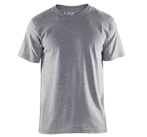 T-shirt gris, manches courtes