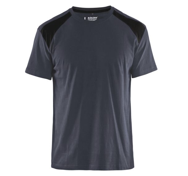 T-shirt gris foncé/noir