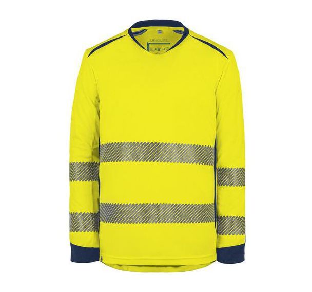 T-shirt haute-visibilité Long Life manches longues - T2S