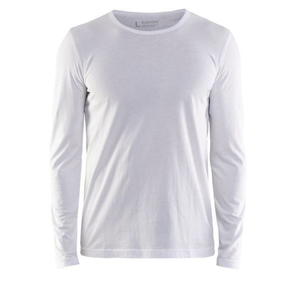T-shirt manches longues blanc