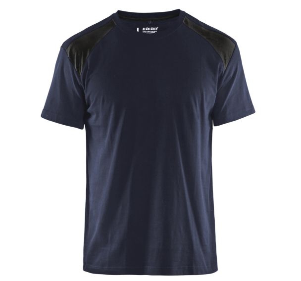 T-shirt marine foncé/noir